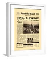 1966 World Cup-The Vintage Collection-Framed Art Print