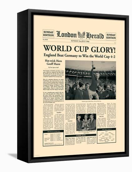 1966 World Cup-The Vintage Collection-Framed Stretched Canvas