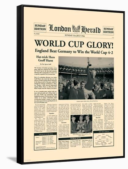 1966 World Cup-The Vintage Collection-Framed Stretched Canvas