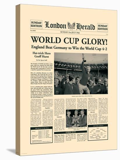 1966 World Cup-The Vintage Collection-Stretched Canvas