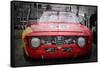 1967 Alfa Romeo GTV Watercolor-NaxArt-Framed Stretched Canvas