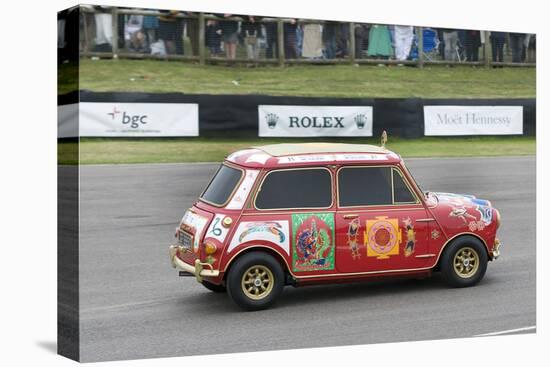 1967 Austin Mini Cooper S owned by Beatle George Harrison-null-Stretched Canvas