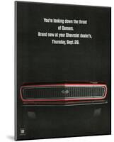 1967 Chevrolet Camaro: Throat-null-Mounted Art Print