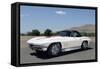 1967 Chevrolet Corvette CV 427-S. Clay-Framed Stretched Canvas