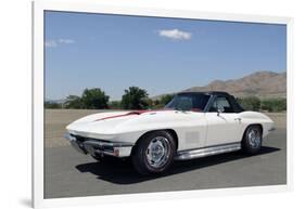 1967 Chevrolet Corvette CV 427-S. Clay-Framed Photographic Print