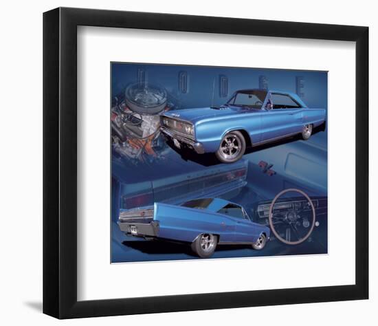 1967 Coronet RT-null-Framed Art Print