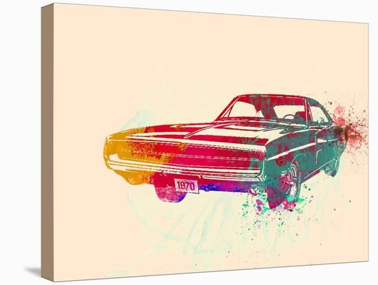 1967 Dodge Charger 1-NaxArt-Stretched Canvas