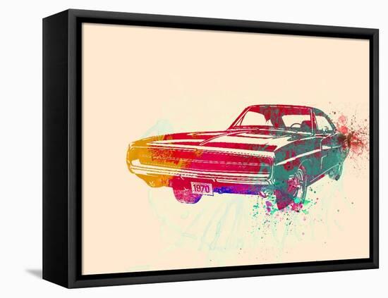 1967 Dodge Charger 1-NaxArt-Framed Stretched Canvas