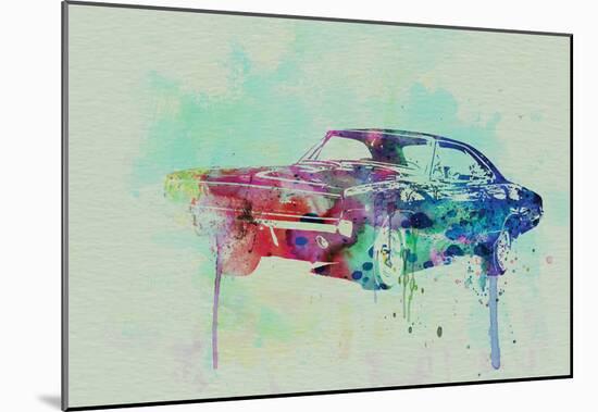 1967 Dodge Charger 2-NaxArt-Mounted Poster