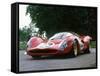 1967 Ferrari 330 P4-null-Framed Stretched Canvas