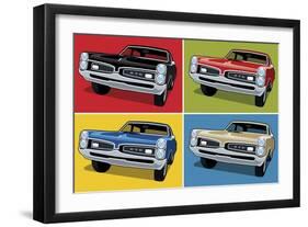 1967 GTO Classic Car-Ron Magnes-Framed Giclee Print