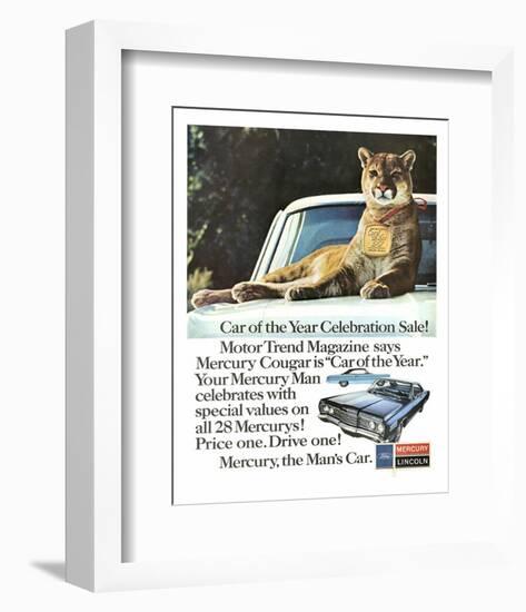 1967 Mercury - Car of the Year-null-Framed Art Print