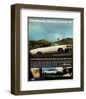 1967 Mercury Cyclone Man's Car-null-Framed Art Print