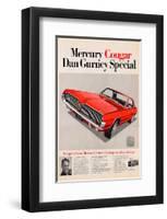 1967 Mercury Dan Gurney Cougar-null-Framed Premium Giclee Print