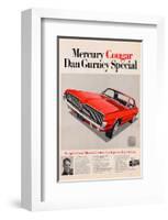 1967 Mercury Dan Gurney Cougar-null-Framed Premium Giclee Print