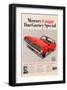 1967 Mercury Dan Gurney Cougar-null-Framed Art Print
