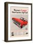 1967 Mercury Dan Gurney Cougar-null-Framed Art Print