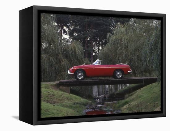 1967 MG B Roadster-null-Framed Stretched Canvas