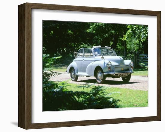 1967 Morris Minor 1000 Convertible-null-Framed Photographic Print