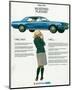 1967 Take the Mustang Pledge-null-Mounted Premium Giclee Print