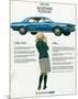 1967 Take the Mustang Pledge-null-Mounted Premium Giclee Print