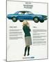 1967 Take the Mustang Pledge-null-Mounted Art Print