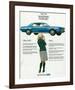 1967 Take the Mustang Pledge-null-Framed Art Print