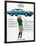 1967 Take the Mustang Pledge-null-Framed Art Print