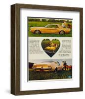 1967 The Call of Mustang-null-Framed Art Print