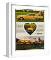 1967 The Call of Mustang-null-Framed Art Print