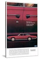 1967 Thunderbird Four-Door-null-Stretched Canvas