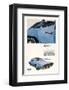 1967 Thunderbird New 4-Door-null-Framed Art Print