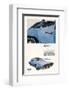 1967 Thunderbird New 4-Door-null-Framed Art Print