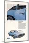 1967 Thunderbird New 4-Door-null-Mounted Art Print