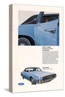 1967 Thunderbird New 4-Door-null-Stretched Canvas