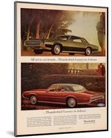 1967 Thunderbird - Set Trends-null-Mounted Art Print