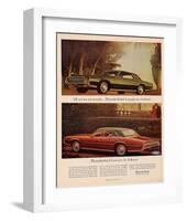 1967 Thunderbird - Set Trends-null-Framed Art Print