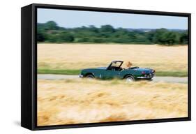 1967 Triumph Spitfire mark3-null-Framed Stretched Canvas