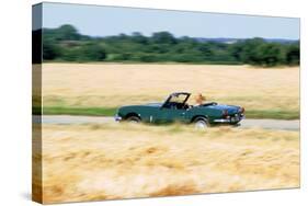 1967 Triumph Spitfire mark3-null-Stretched Canvas