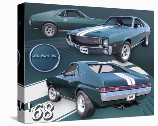 1968 AMX-null-Stretched Canvas