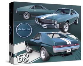 1968 AMX-null-Stretched Canvas