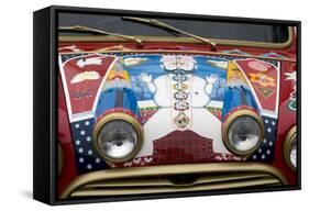 1968 Austin Mini Cooper S owned by Beatle George Harrison-null-Framed Stretched Canvas