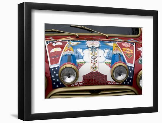 1968 Austin Mini Cooper S owned by Beatle George Harrison-null-Framed Photographic Print