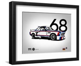 1968 BMW 3.0 CSL-NaxArt-Framed Art Print