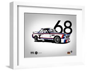 1968 BMW 3.0 CSL-NaxArt-Framed Art Print