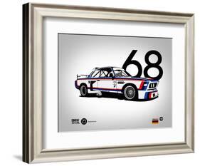 1968 BMW 3.0 CSL-NaxArt-Framed Art Print