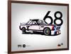 1968 BMW 3.0 CSL-NaxArt-Framed Art Print