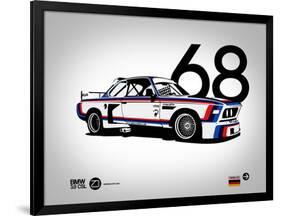 1968 BMW 3.0 CSL-NaxArt-Framed Art Print