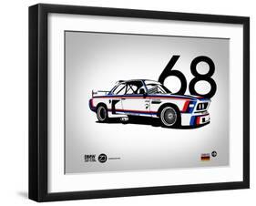 1968 BMW 3.0 CSL-NaxArt-Framed Art Print