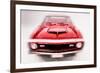 1968 Chevy Camaro Front End Watercolor-NaxArt-Framed Premium Giclee Print